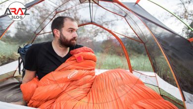 4 نوع بهترین کیسه خواب کمپینگ