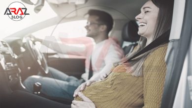 5 نکته سفر طولانی با خودرو در بارداری