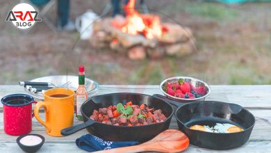 ارائه 5 نکات تغذیه ای و بهداشتی در کمپ و سفر