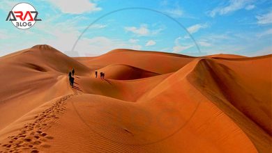 کویر ابوزیدآباد با ماشین شخصی