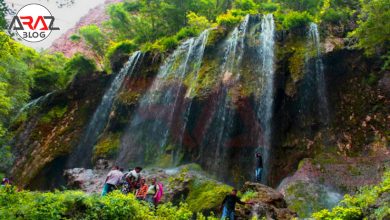 آبشار اخلمد در کجاست ؟