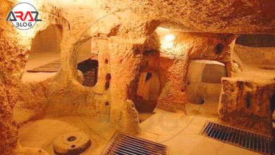 شهر زیرزمینی کاپادوکیه ترکیه