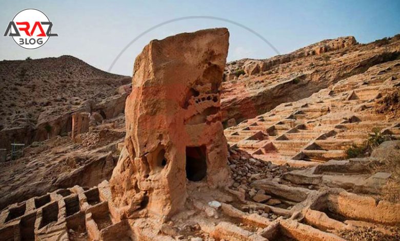 گورستان صخره ای سیراف بوشهر