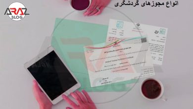 انواع مجوزهای گردشگری چیست ؟ 1 انواع مجوزهای گردشگری چیست ؟