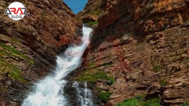 آبشار سیاه چشمان کجاست ؟ 2 آبشار سیاه چشمان
