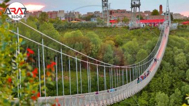 پل معلق مشگین شهر کجاست ؟ 2 پل معلق مشگین شهر