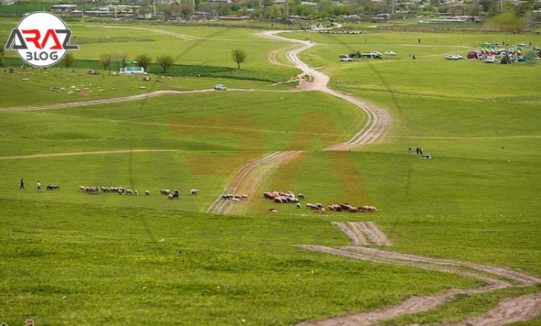 دشت و روستای آق قمیش