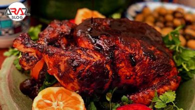 طرز تهیه مرغ لونگی گیلانی