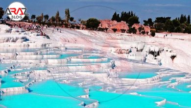 پاموک کاله در ترکیه