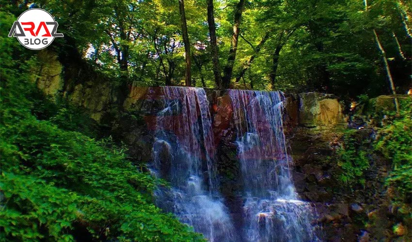 زیباترین آبشارهای گیلان 5 آبشار شیطان کوه لاهیجان