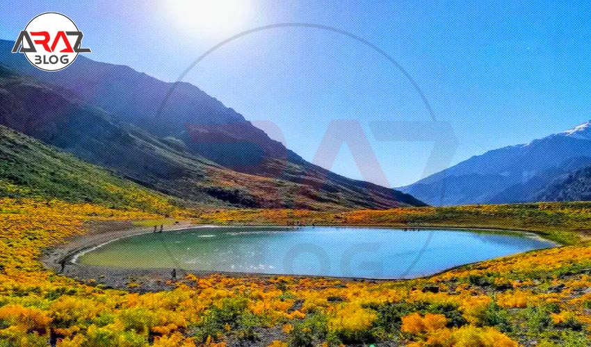 جاذبه های گردشگری یاسوج 3 دریاچه کوه گل
