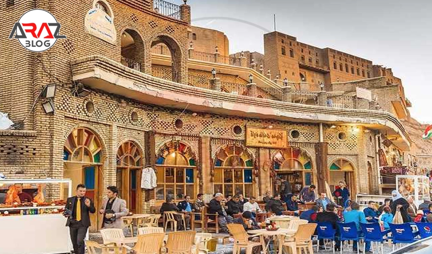 جاذبه های گردشگری اربیل کردستان 2 قلعه اربیل (Erbil Citadel)