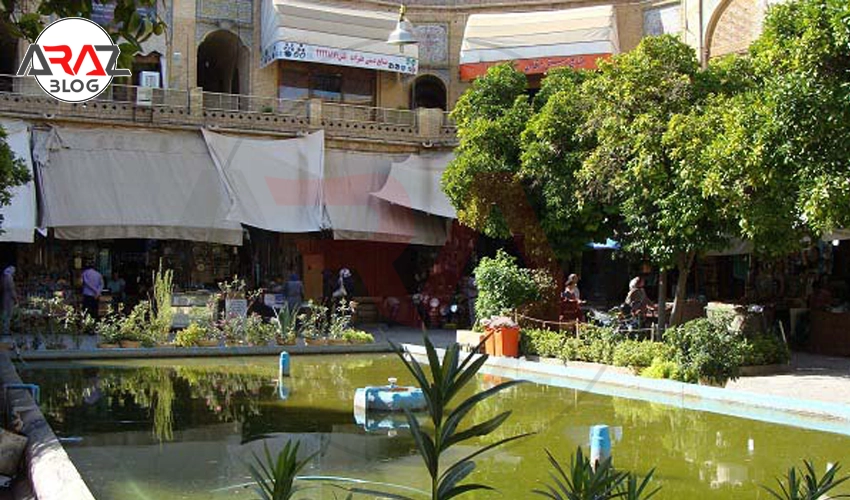 سرای مشیر شیراز کجاست؟ 3 معماری سرای مشیر شیراز