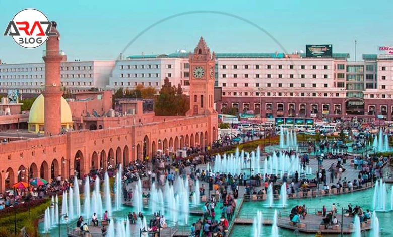 جاذبه های گردشگری اربیل کردستان