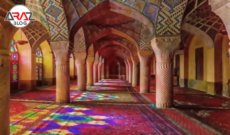 بازدید از خانه زینت الملک شیراز 2 معماری خانه زینت الملک