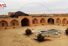 کاروانسرای مرنجاب کجاست؟