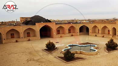 کاروانسرای مرنجاب کجاست؟