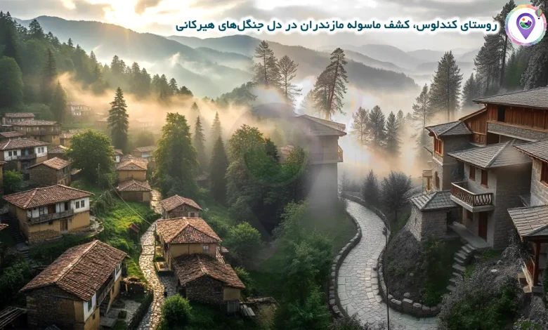 روستای کندلوس، کشف ماسوله مازندران در دل جنگل‌های هیرکانی
